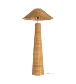 Lampa podłogowa SEULO 147 cm rattanowa