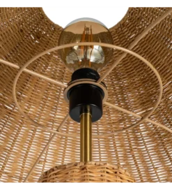 Lampa podłogowa SEULO 147 cm rattanowa