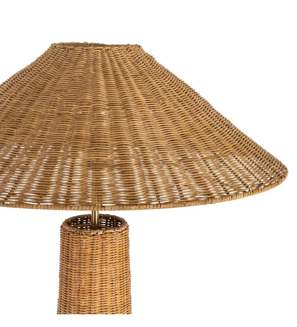 Lampa podłogowa SEULO 147 cm rattanowa