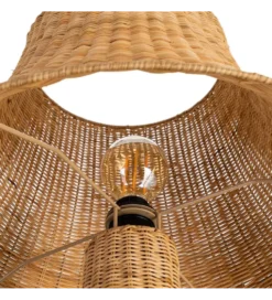 Lampa podłogowa SEULO 118 cm rattanowa