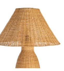 Lampa podłogowa SEULO 138 cm rattanowa
