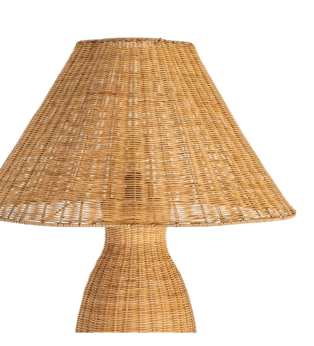 Lampa podłogowa SEULO 138 cm rattanowa