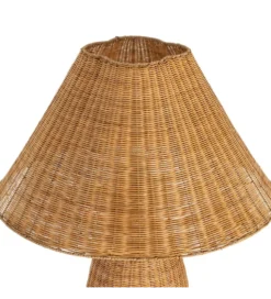 Lampa podłogowa SEULO 138 cm rattanowa