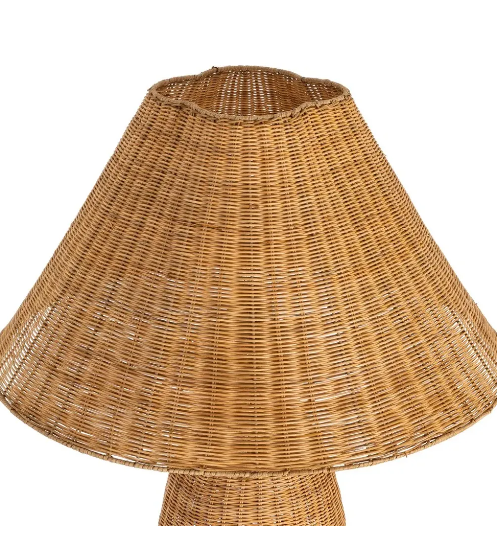 Lampa podłogowa SEULO 138 cm rattanowa