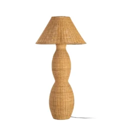 Lampa podłogowa SEULO 138 cm rattanowa