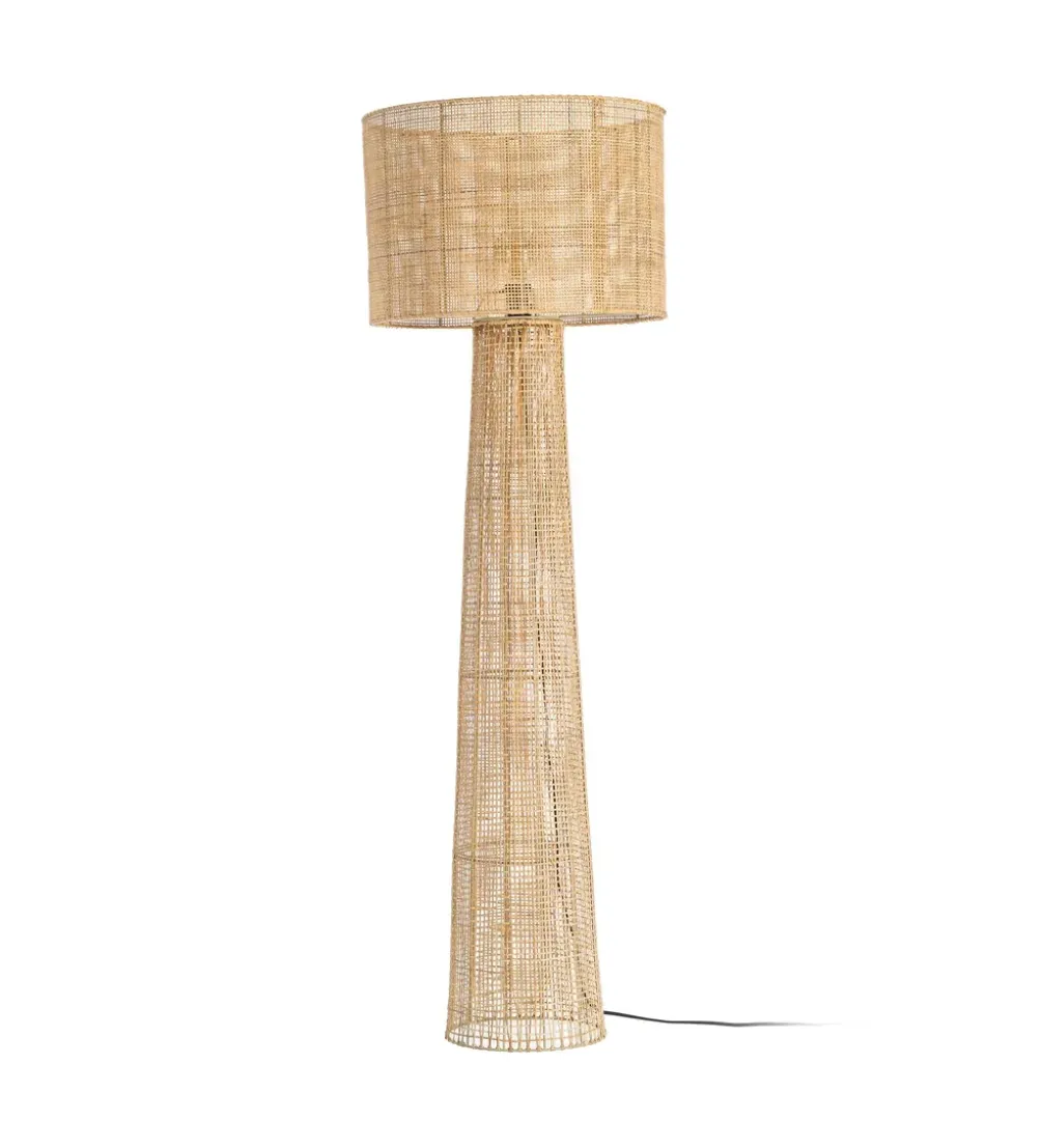 Lampa podłogowa SEULO 154 cm rattan