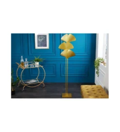 Lampa podłogowa SORIA 160 cm złota