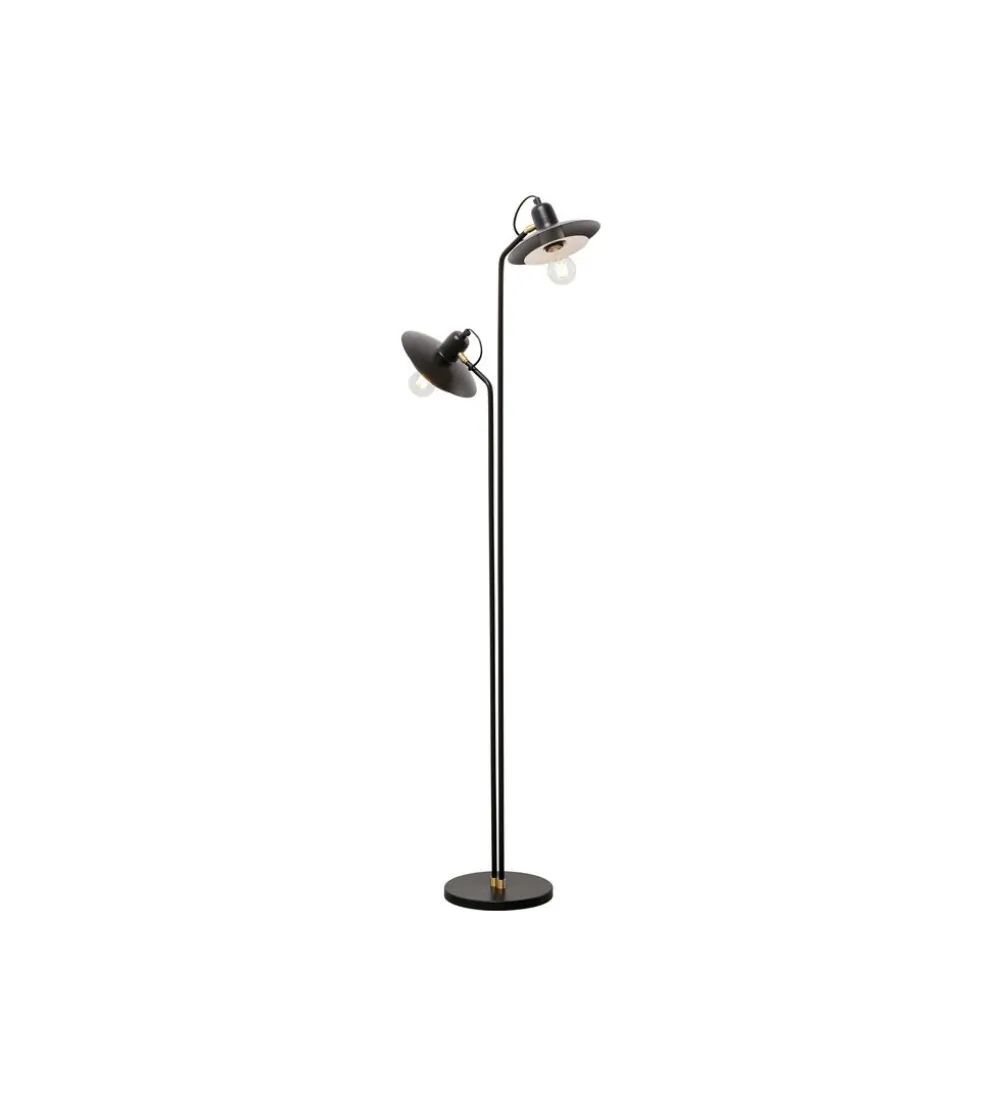 Lampa podłogowa SPEAKER DUO 149 cm czarna