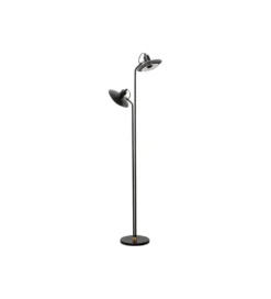 Lampa podłogowa SPEAKER DUO 149 cm czarna