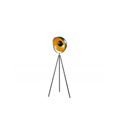Lampa podłogowa Studio 140cm czarne złoto