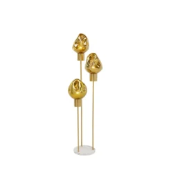 Lampa podłogowa SUPERNOVA AMBER 160 cm złota