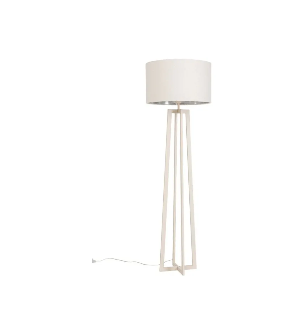 Lampa podłogowa TIMON 160 cm beżowa