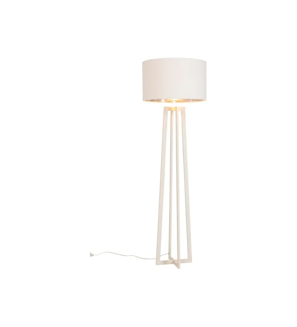 Lampa podłogowa TIMON 160 cm beżowa