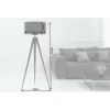 Lampa podłogowa Tripod czarna