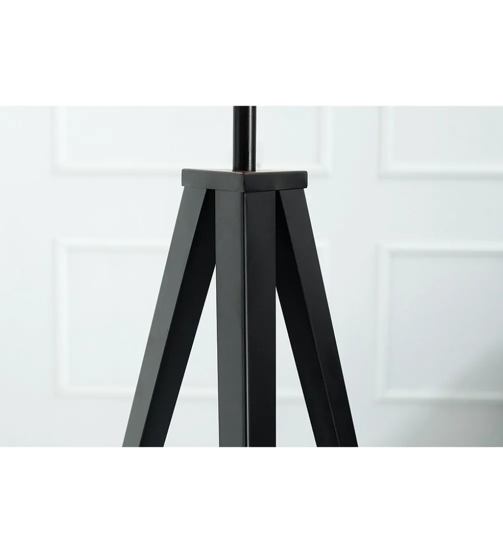 Lampa podłogowa Tripod czarna