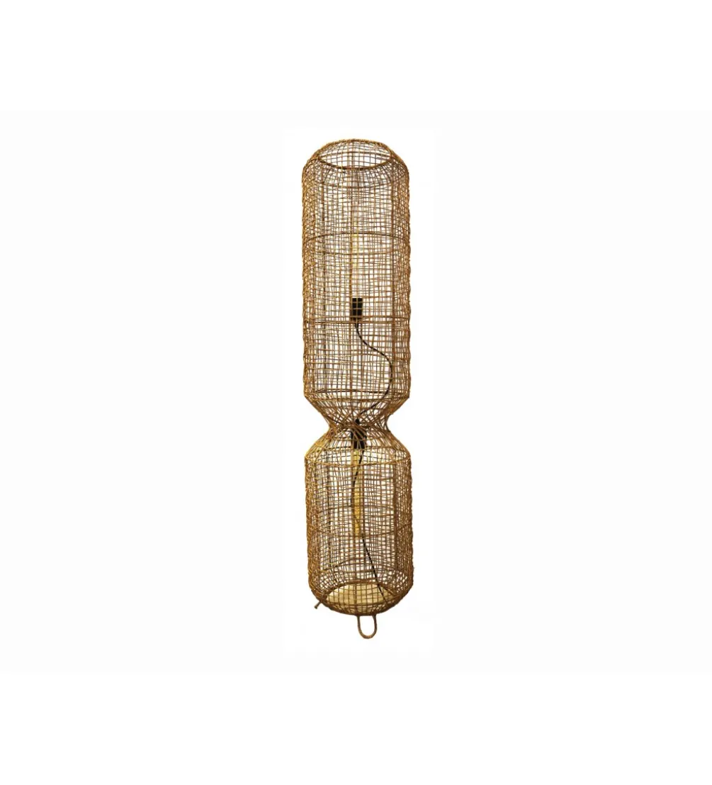 Lampa stojąca Aurora ratan 30 cm