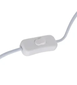 Lampa stołowa AHILL 44 cm biała