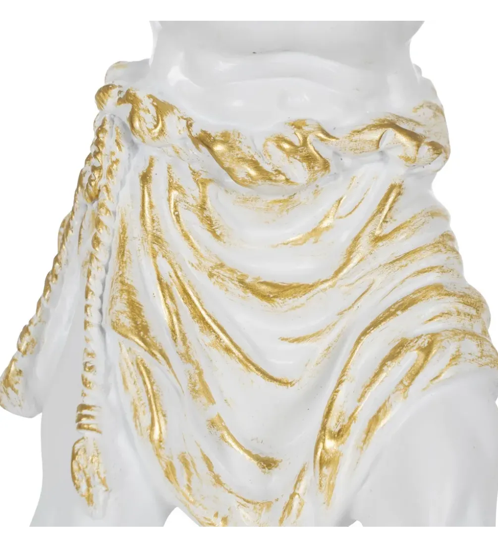 Lampa stołowa AHILL 44 cm biała