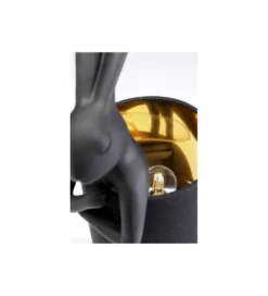 Lampa stołowa Animal Rabbit 50 cm czarna