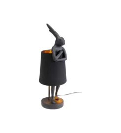 Lampa stołowa Animal Rabbit 50 cm czarna