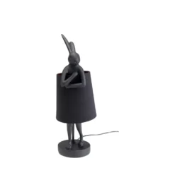 Lampa stołowa Animal Rabbit 50 cm czarna
