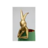 Lampa stołowa Animal Rabbit 68 cm złoto zielona