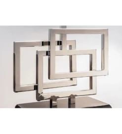 Lampa stołowa ARIZONA 56 cm srebrna