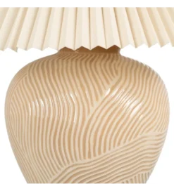 Lampa stołowa CETRIC 58 cm ceramika