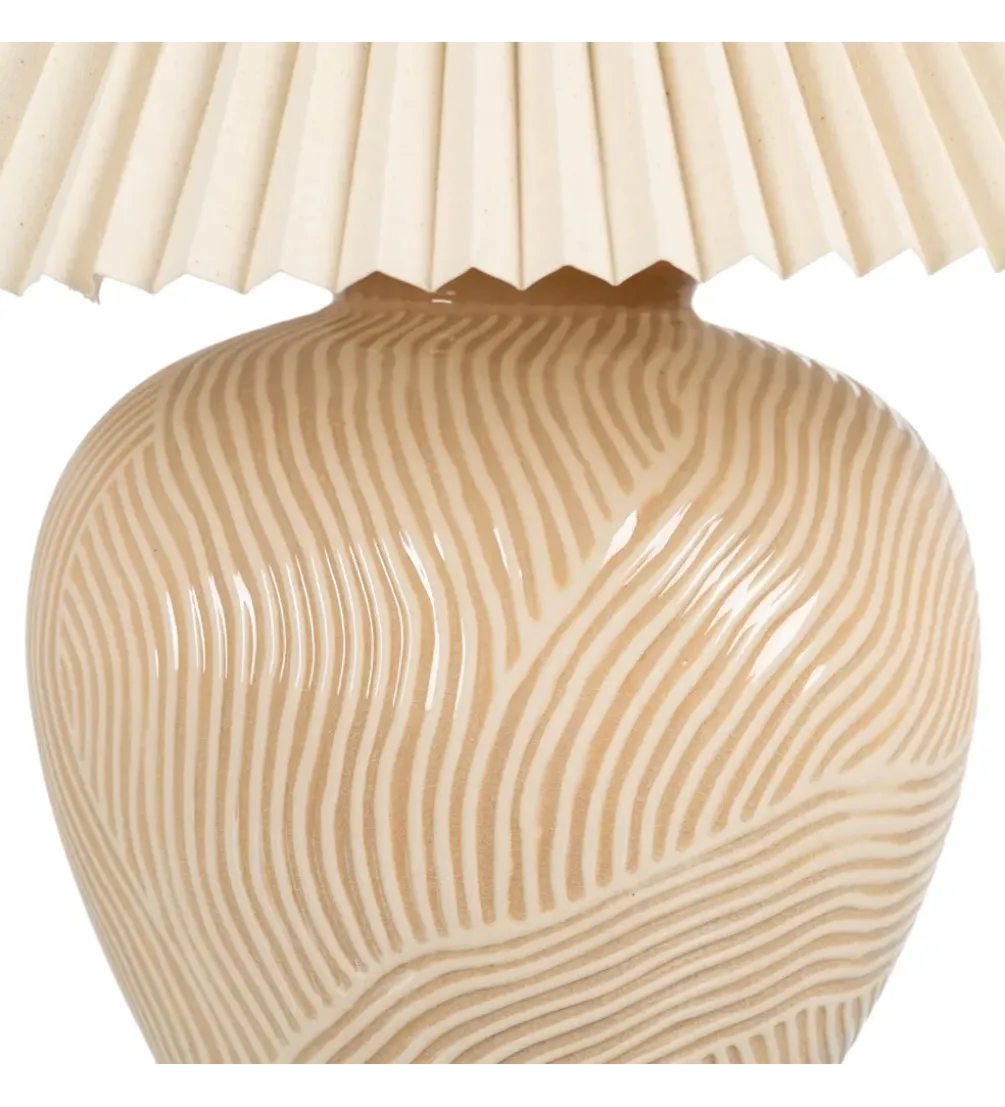 Lampa stołowa CETRIC 58 cm ceramika