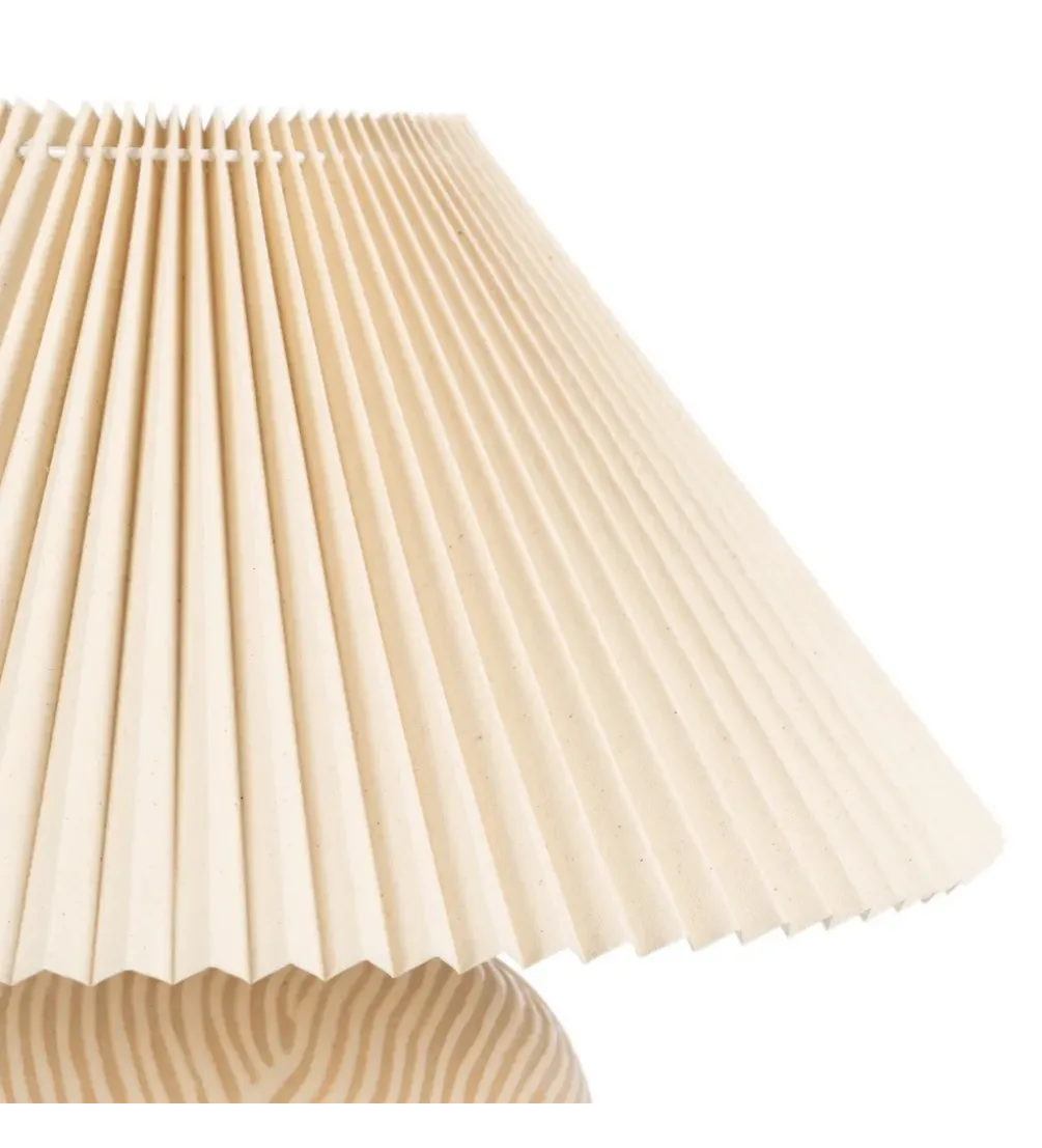 Lampa stołowa CETRIC 58 cm ceramika