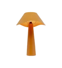 Lampa stołowa CLOUDY ROUND 49 cm pomarańczowa