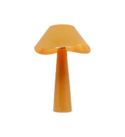 Lampa stołowa CLOUDY ROUND 49 cm pomarańczowa