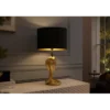 Lampa stołowa COBRA 65 cm czarna złota