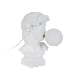 Lampa stołowa DAPH 30 cm biała