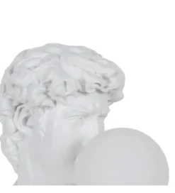 Lampa stołowa DAPH 30 cm biała