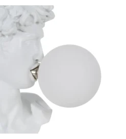 Lampa stołowa DAPH 30 cm biała