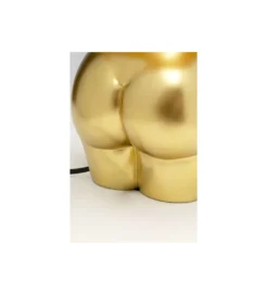 Lampa stołowa DONNA LEO 48 cm złota