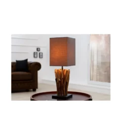 Lampa stołowa Driftwood Euphoria taupe