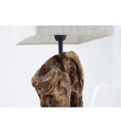 Lampa stołowa Driftwood Hypnotic beżowa