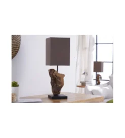 Lampa stołowa Driftwood Hypnotic brown