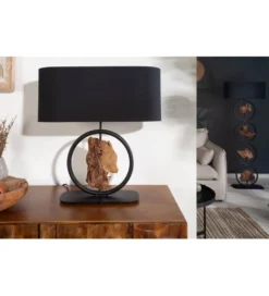Lampa stołowa Elit 55 cm czarna