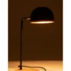 Lampa stołowa EVY 48 cm czarna naturalna