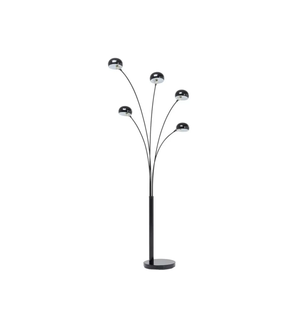 Lampa stołowa FIVE FINGERS 201 cm czarna