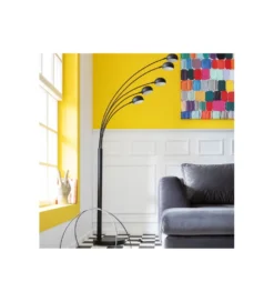 Lampa stołowa FIVE FINGERS 201 cm czarna