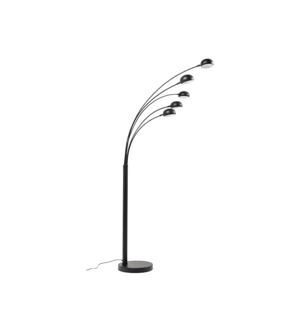 Lampa stołowa FIVE FINGERS 201 cm czarna