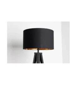 Lampa stołowa FLANK 40 cm czarna
