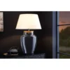 Lampa stołowa GLASI 50 cm transparentna