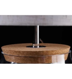 Lampa stołowa GLASI 40 cm transparentna