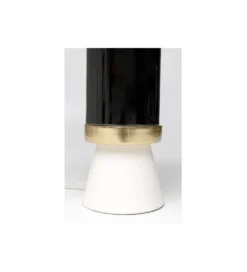 Lampa stołowa JOSY 51 cm czarno biało