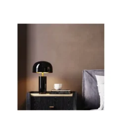 Lampa stołowa Loungy 38 cm czarna